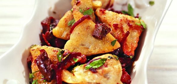 Хушаны с кайлой, таджикские пельмени