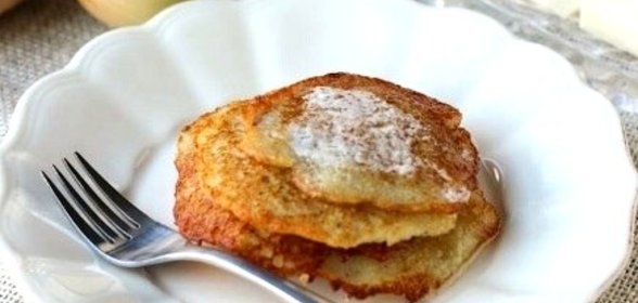 Деруны картофельные с мясом