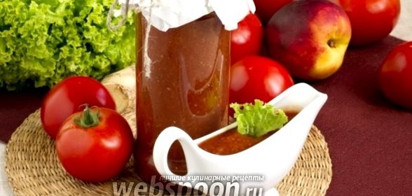 Кетчуп с нектаринами