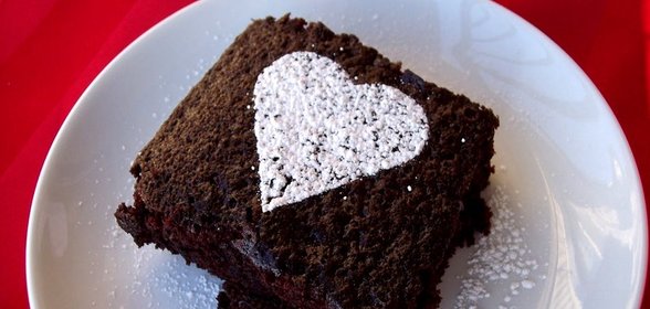 Постный шоколадный кекс