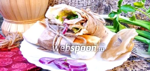 Шаурма с грибами