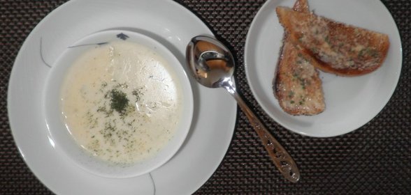 Сливочный суп из цветной капусты