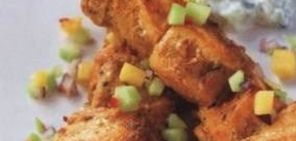 Яичница с эстрагоном и луком