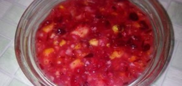 Брусника с цитрусовыми