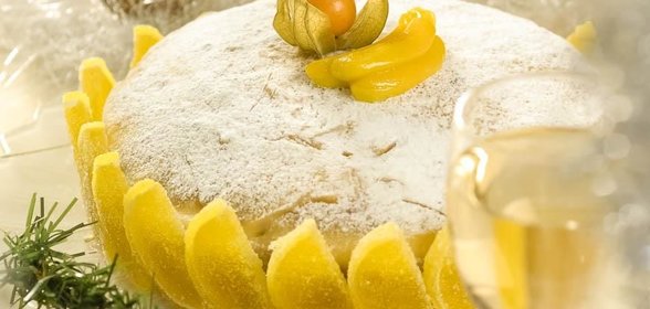 Торт в бананово-лимонном Сингапуре