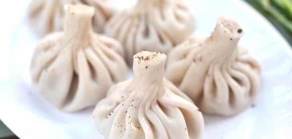 Хинкали с картошкой и сыром