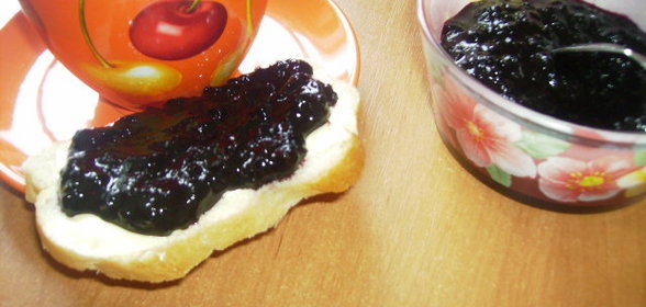 Черничный джем (из той же хлебопечки)