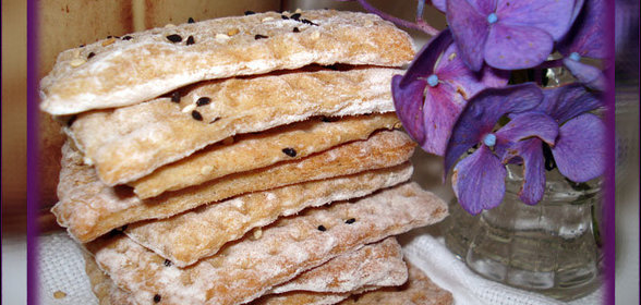 Ржаные хрустящие КРЕКЕРЫ и в нагрузку - ХЛЕБ