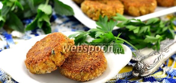 Котлеты из консервированной сардины с рисом