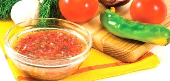 Сальса из фенхеля и укропа для рыбы на гриле