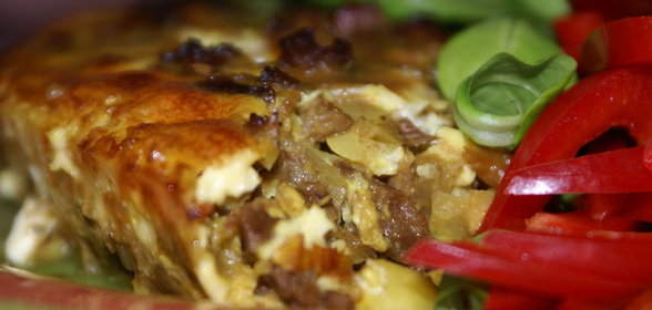 Мясная запеканка Боботай