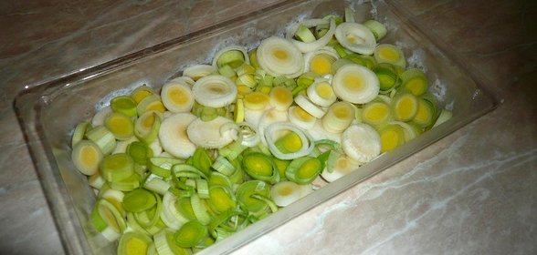 Лук-порей замороженный