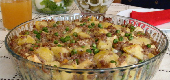 Запеканка Оливье