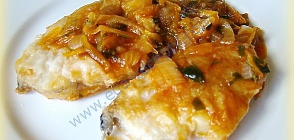 Треска под маринадом