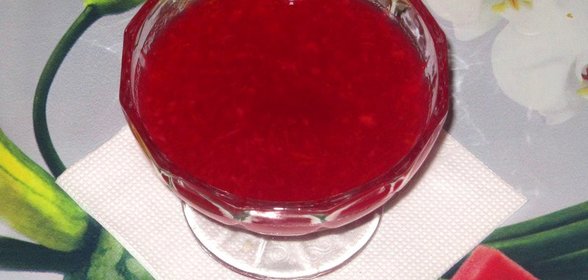 Джем из калины без варки