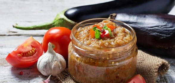 Аджика с баклажанами по-краснодарски