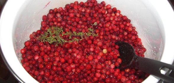 Брусничное варенье