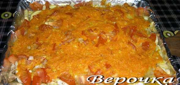 Мясо в горшочке с луком