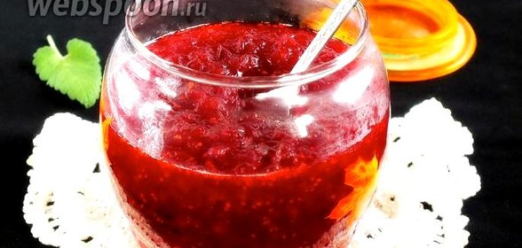 Джем из замороженной клюквы