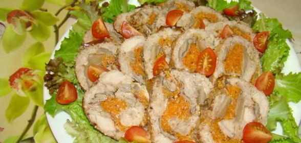 Мясной рулет