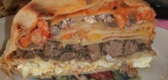 Блинный пирог Многослойный