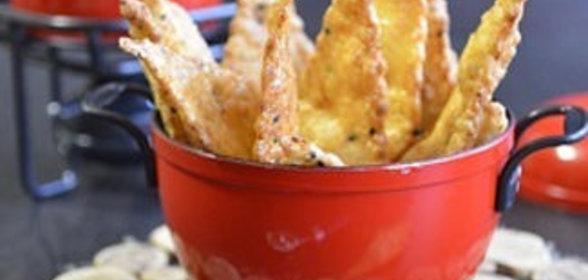 Хрустящие нутовые чипсы