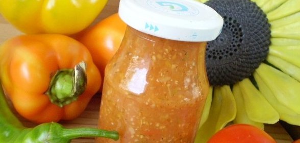 Вареная аджика на зиму