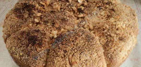 Сладкий пирог из дрожжевого теста в хлебопечке