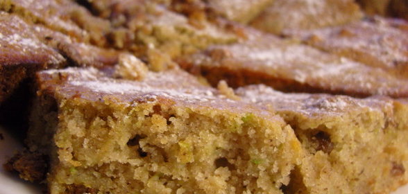 Сладкий пирог с цуккини