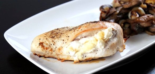 Фаршированные грудки курицы
