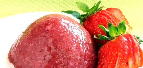 Желе из замороженной клубники