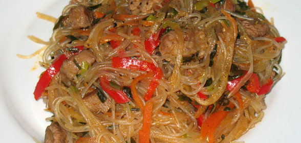 Фунчёза с мясом индейки