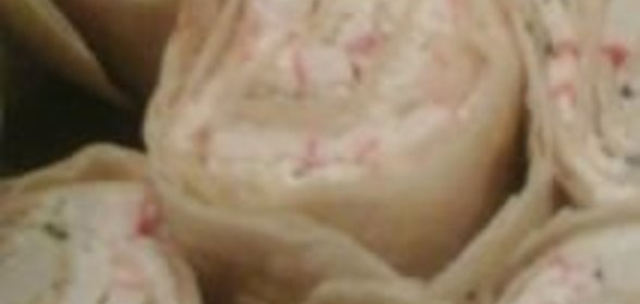 Рулет из лаваша с крабовыми палочками