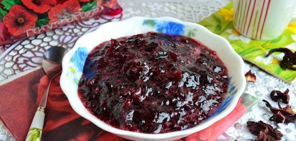 Быстрый джем из суданской розы (каркаде)