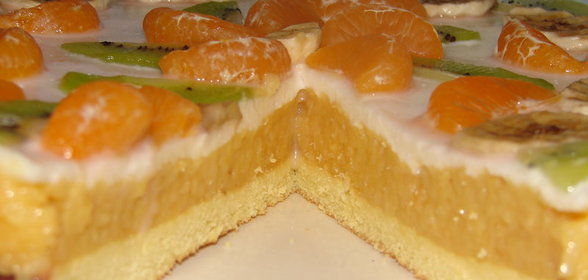 Фруктовый тортик