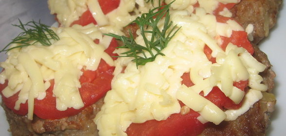 Шницели рубленые по - французски