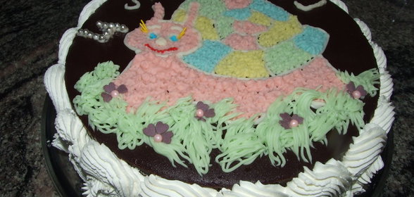 Детский шоколадный торт Улитка