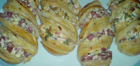 Фаршированный багет