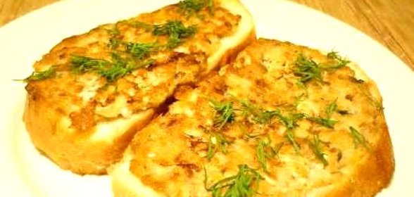 Бутерброды с горбушей консервированной