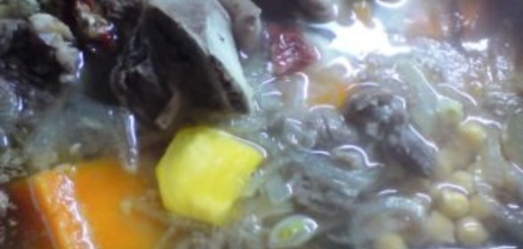 Хомшурбо- таджикский сырой суп,или 2в1