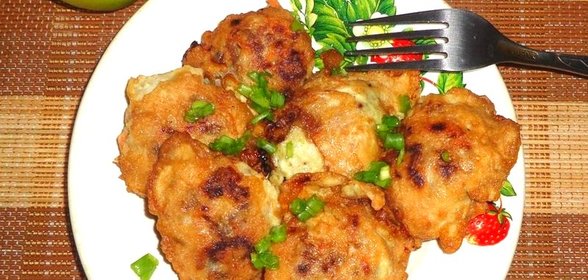 Котлеты в яично-имбирном кляре