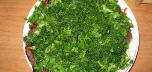 Телятина в гранатовом соусе с кумкватом