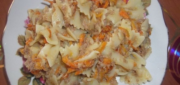 Вкусные макароны по-флотски