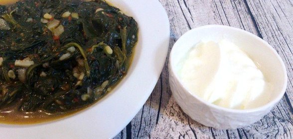 Шпинат по-турецки