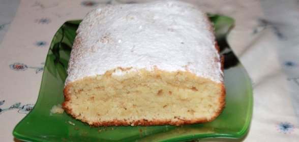 Кекс на йогурте без яиц