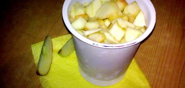Замороженные яблоки