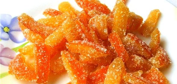 Цукаты из мандаринов