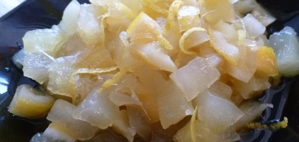 Варенье из кабачка с лимоном и имбирем