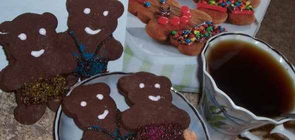 печеньерождественский мишка