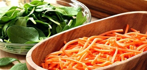 Морковный салат с винным уксусом